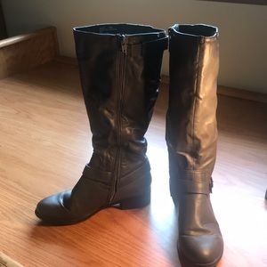 GH Bass and Co. faux leather boots, gently worn.